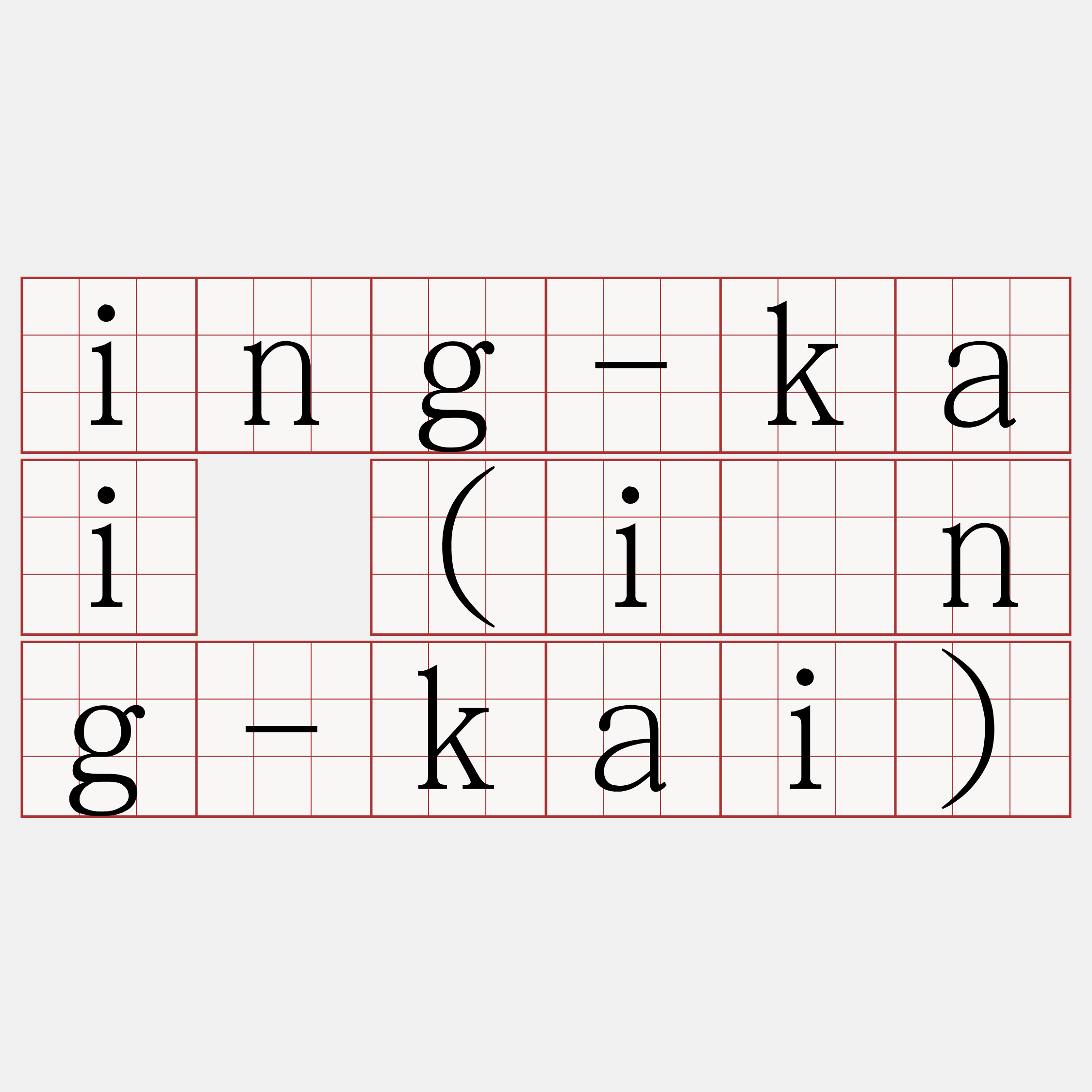 ing-kai (ìng-kai)